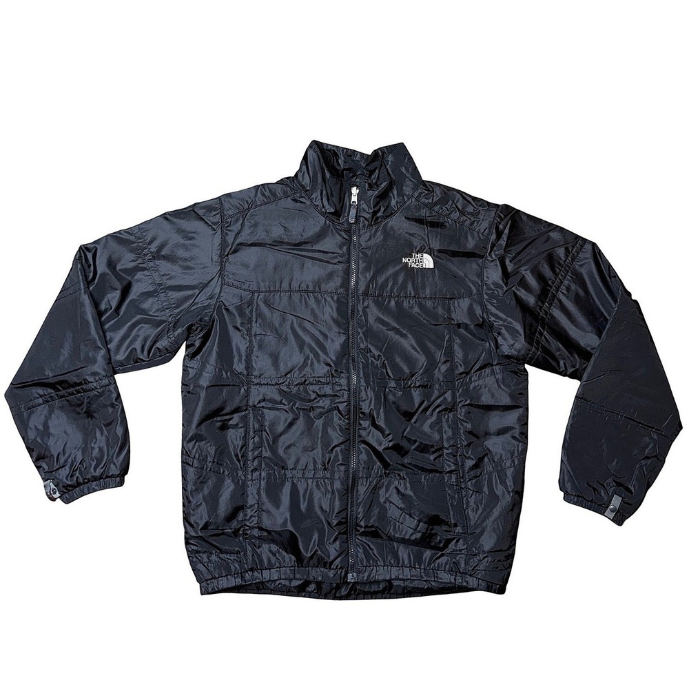 The North Face Mens Black Full Zip Insulated Windbreaker Jacket CQ65 Size M